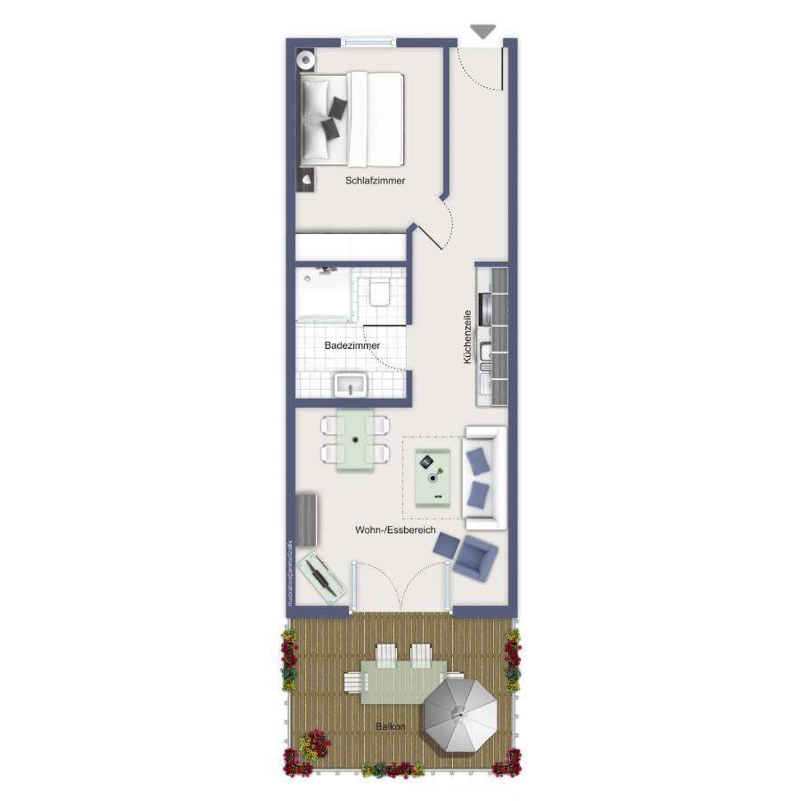 Meeresblick Wohnung 220 Kuehlungsborn Exterior photo